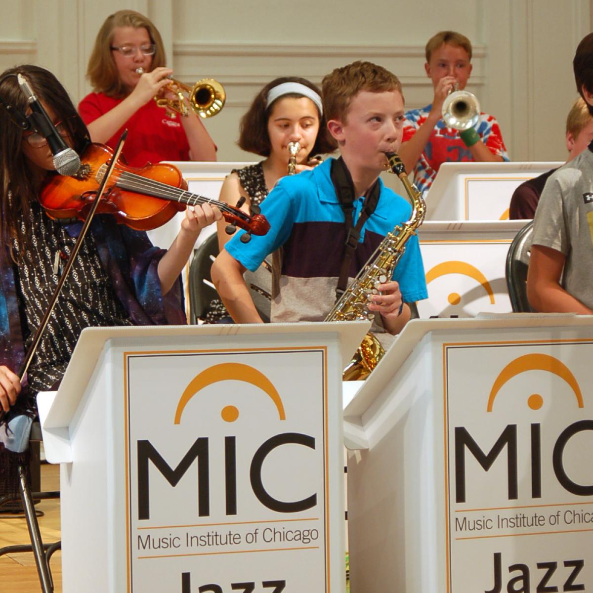 Summer Camps at Music Institute of Chicago - Art of the Jazz Band