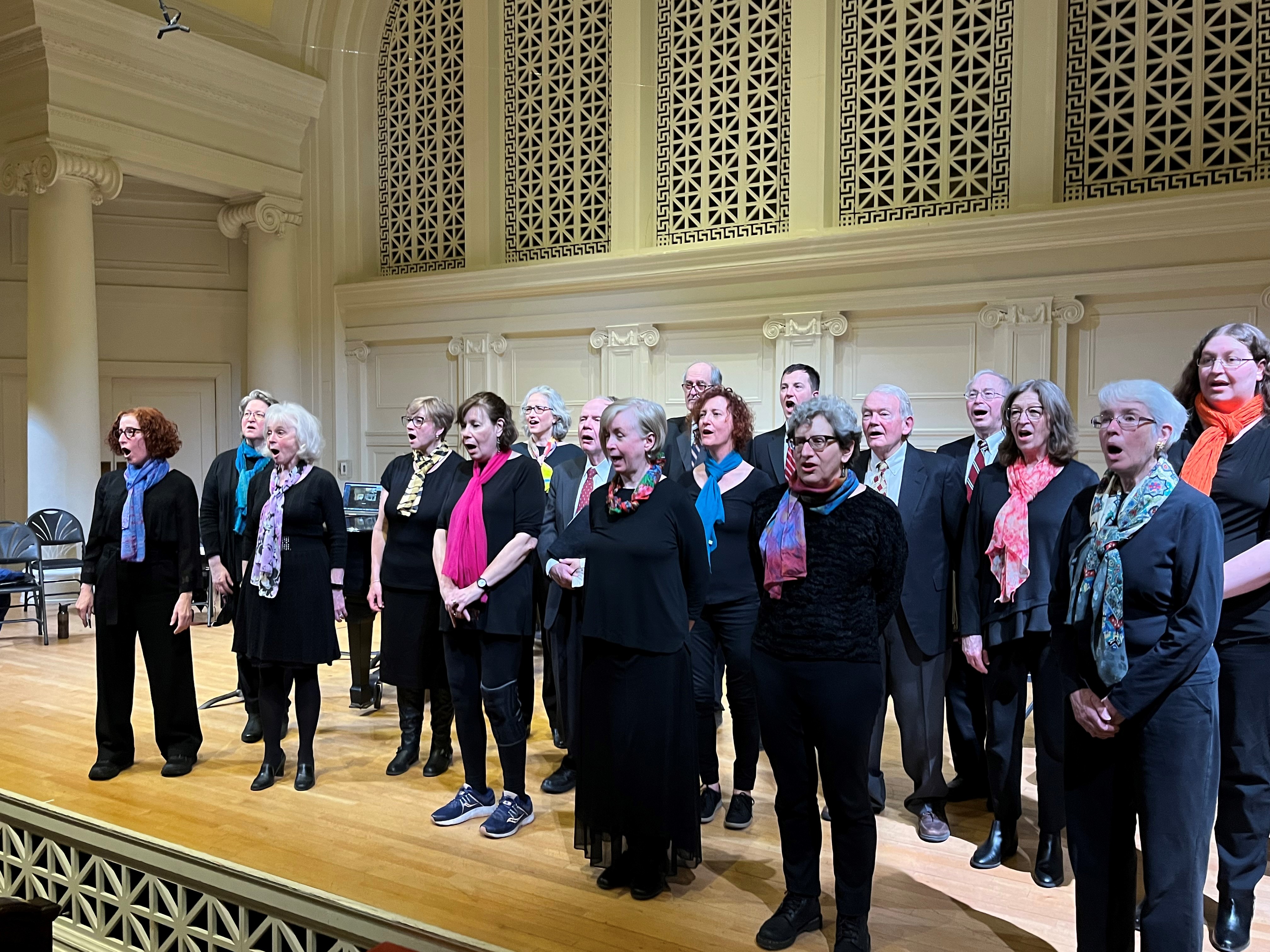 Music Institute of Chicago Chorale, photo by Patrick O'Malley.